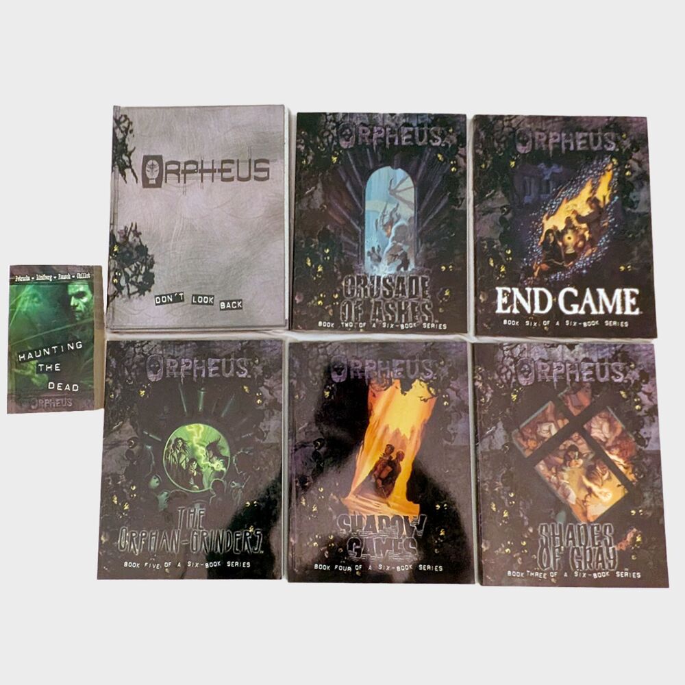 Orpheus RPG Book Lot 1-6 White Wolf World of Darkness Roleplaying Game Horror